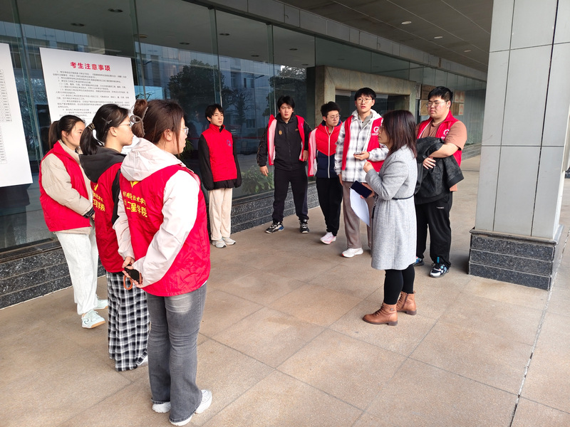  机械工程学院开展校内志愿服务，践行青春担当